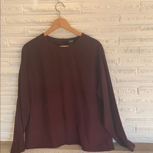 Eileen Fisher 100% silk blouse